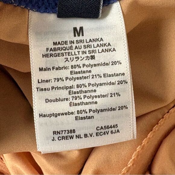 J Crew Tie-shoulder swimsuit in Brilliant Blue - Picture 7 of 8